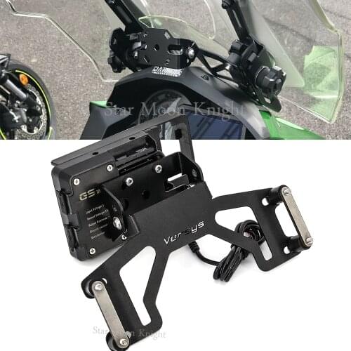 Motorcycle Accessories GPS navigation bracket Supporter Holder for Kawasaki Versys 1000 Versys1000 2019 2020