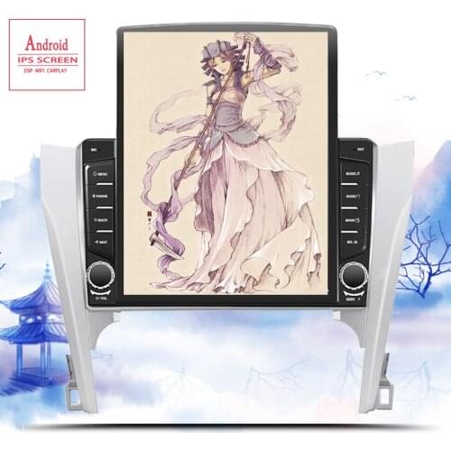 2din 9.7 inch 2.5D Android 10.0 CAR DVD Radio Multimedia Player For Toyota Camry 2011 2012 2013 14 Navigation gps Tape Recorder