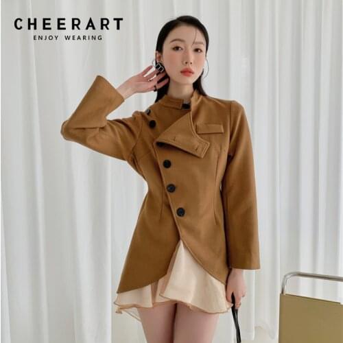 Женские верблюжьи пальто Cheerart China At AliExpress