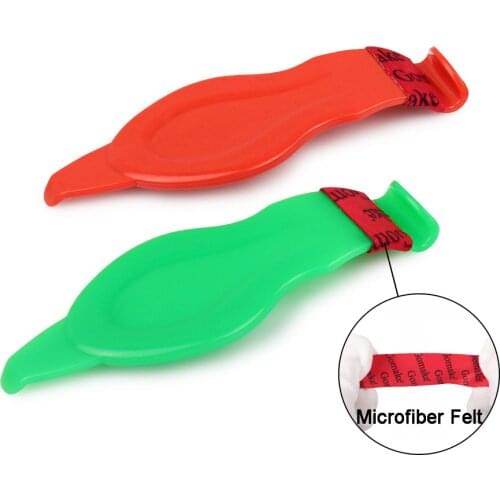 FOSHIO 2pcs Corner Wrapping Microfiber Felt Squeegee Vinyl Adhesive Film Install Car Tool Carbon Sticker Window Tint Pry Scraper