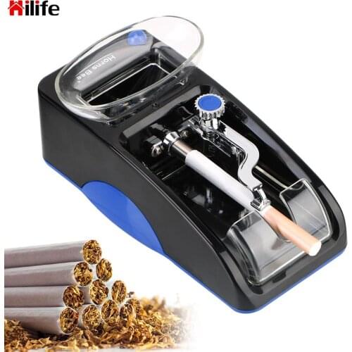 DIY Cigarette Rolling Machine Smoking Tool Electric Automatic EU US Plug Smoking Accessories Injector Maker Tobacco Roller