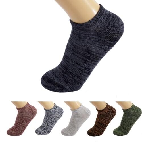 Mens Cushion Low Cut Ankle Casual Running Socks Sneaker Trainer Socks