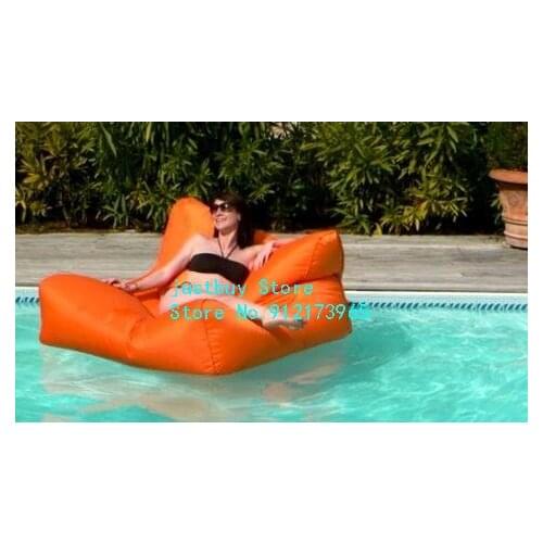 Floor and lake pool floating large cushion beanbag pillow sack leisure sofa two seat space lazy bag bean bag sofa