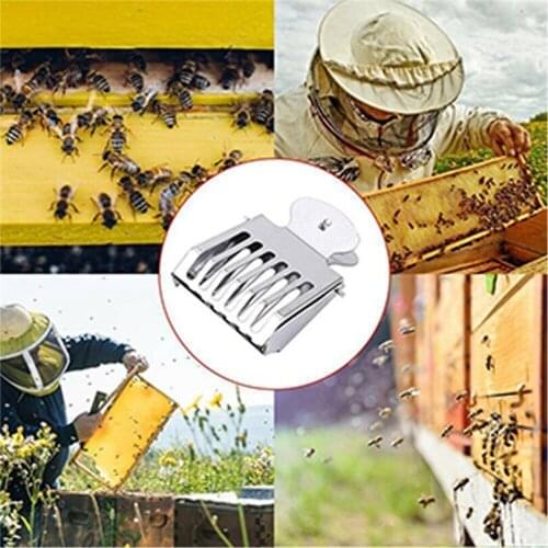 Stainless Steel Beekeeping Queen Bee Catcher Cage Bees Marking Catchers Clip Durable Material Beekeeper Apiculture Tool #jj20