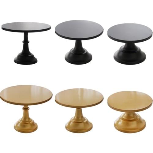 Retro Dessert Table Cake Plate Candy Fruit Dining Plate Tall Tray Shelf Kitchen Storage Supplies Ornaments