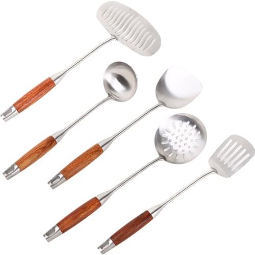 TOYIAOSE Stainless Steel Kitchen Utensils Sets