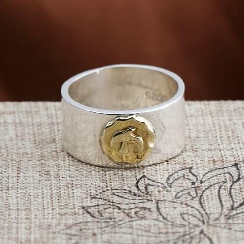 High End Takahashi Kagura Goros Feather Retro Thai Silver S925 Sterling Silver Men And Women Models Eagle Birds Fleeting Ring