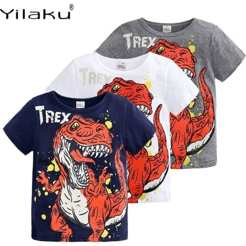 Футболки для мальчиков Yilaku China At AliExpress