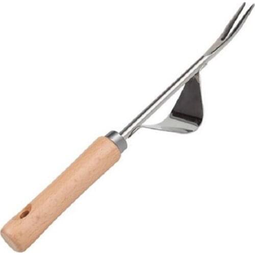 1PC Garden Weeder Tool Lawn Sturdy Digging Puller Hand Weeding Effective Easy Apply Trimming Removal Grass Puller Long Handle YZ