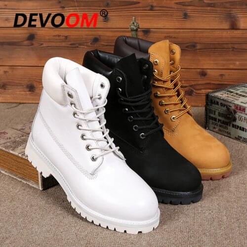 DEVOOM Men's Work Shoes