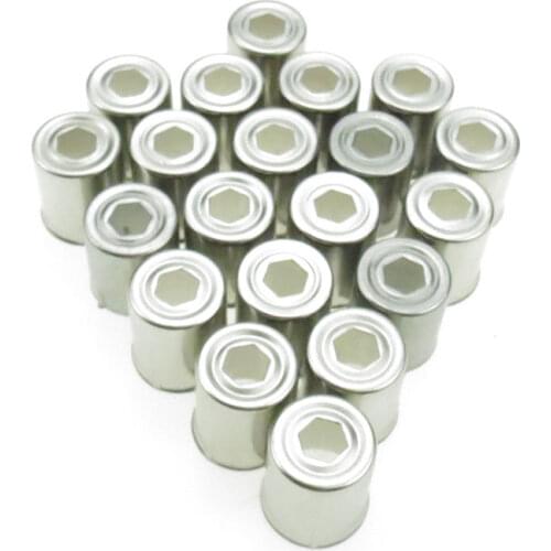 20PC/LOT Stainless Steel Pentagon Hole Magnetron Caps for Microwave Replacement Parts for Microwave Ovens Copler Microondas Caps