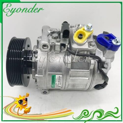 A/C Air Conditioning Cooling Compressor for Volkswagen PHAETON 6.0 TOUAREG 7P5 3.6 7LA 7L6 7L7 3.0 3.2 3.6 6.0 7L6820803L