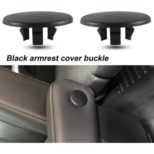 2Pcs Armrest Cap ABS Rear Seat Armrest Cover Car Cap Modified Parts 15279689 15279690 for GMC/Yukon XL 1500 2500 2007-2013