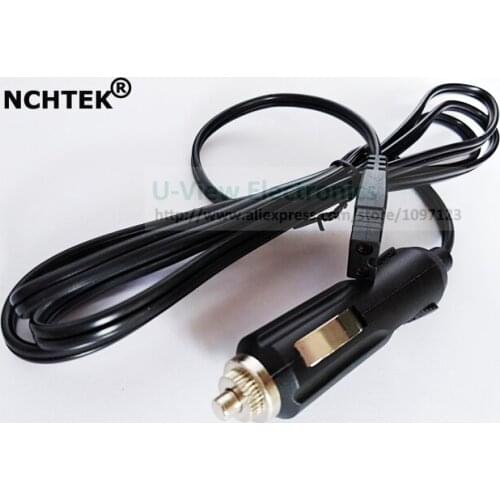 NCHTEK 12V 24V DC Cooler Box MINI FRIDGE Cable With Cigar Plug For WAECO NFA About 1.5M/Free Shipping/10PCS