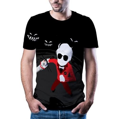 2020 Summer 3d Pattern Eye -Catching T -Shirt Men 'S Fashion 3d T -Shirt Short Sleeve Cute T -Shirt XXS-6XL