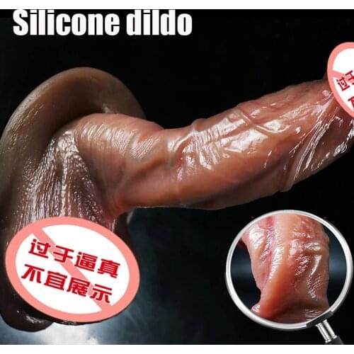 New Silicone Dildo Sex Toys For Woman Realistic Penis With Suction Cup G Spot Vagina Stimulator Female Masturbation Sex Products