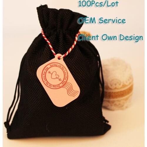 Heart Deisgn Gift Label Packaging Kaft Paper Card For Jewlery Keychain tag wedding favors /cookies decorative tag Can Customized