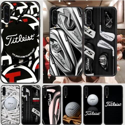 Luxury golf equipment brand Phone case For Samsung Galaxy A 3 5 7 8 10 20 21 30 40 50 51 70 71 E S 2016 2018 4G black painting