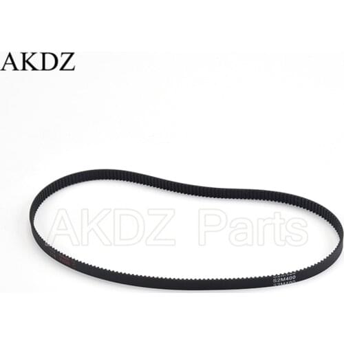 S2M Synchronous Timing belt Pitch length 400 width 6mm/9mm Teeth 200 Rubber closed S2M timing belt