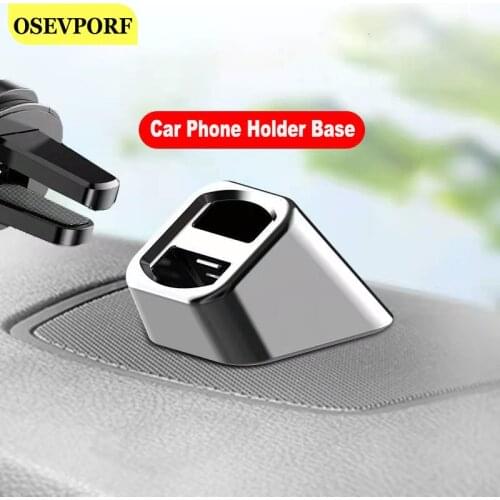 Universal Gravity Magnetic Car Phone Holder Base Support Strong Adhesion Smartphone Bracket Base Dashboard Retrofit Mobile Stand