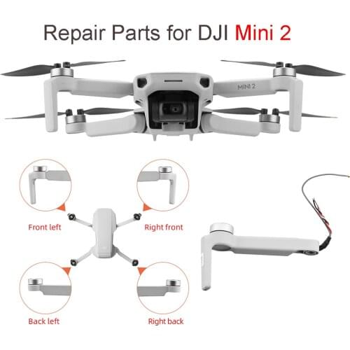 For DJI MINI 2 Left Right Front Rear Motor Arms Repair Spare Parts for Mavic Mini 2 Drone Motor Arms Spare Parts Accessories