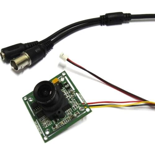 1/3" 420TVL SONY CCD IR Color CCTV Camera Board PCB mainboard analog with 1080p lens