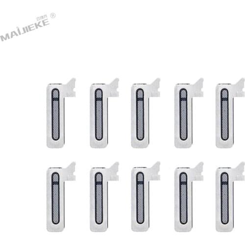 10 Pieces Ear Speaker Mesh Anti Dust Adhesive Grill for iPhone X XR XS Max 11 12 Pro Max