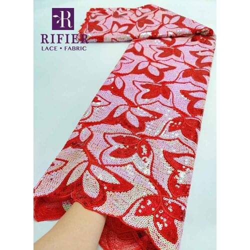 2.5 Yards Sequined Net Tulle Lace With Embroidered For French Korea Bride Or Bridesmaids Wedding Evening Gowns Net Lace Fabric