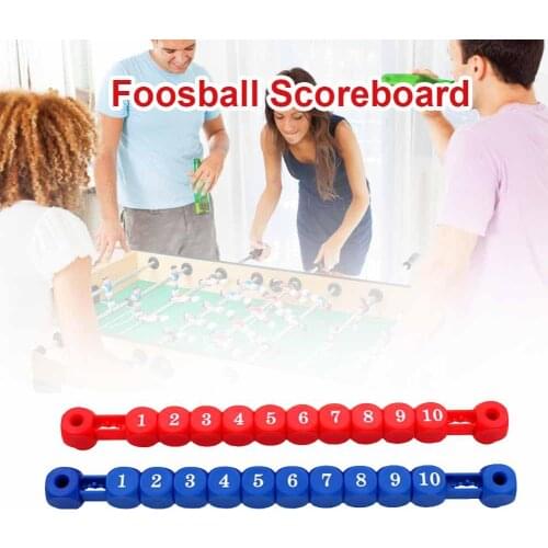 2pcs/set Football Scoreboard Table Football Score Counter 10 Numbers Scoring Score Counter Indicator Soccer Tables Accessories 1