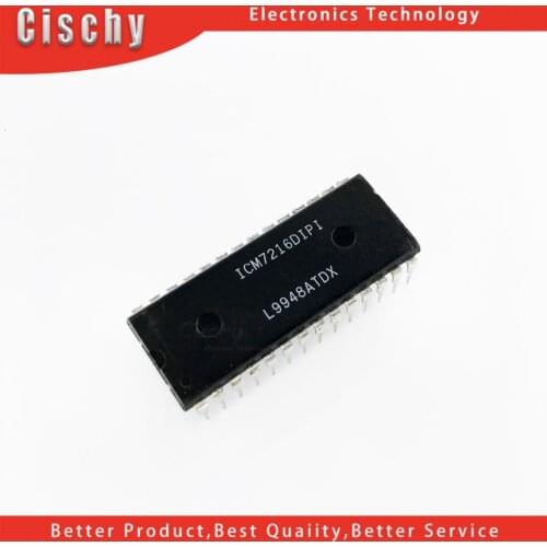1pcs/lot ICM7216BIPI ICM7216DIPI ICM7216DI ICM7216 DIP-28 In Stock