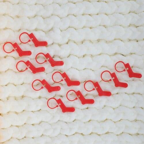 50/40Pcs Heart Shaped Crochet Plastic Knitting Locking Stitch Markers Sewing Tool DIY Needle Craft