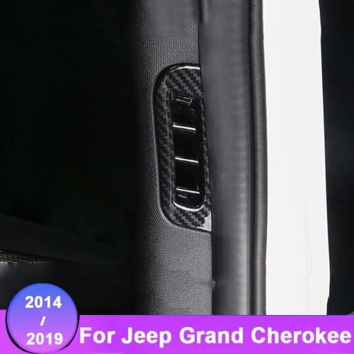 ABS A Pillar Air Outlet Speaker Bezel Trim Inner Garnish for Jeep Grand Cherokee 2014 2015 2016 2017 2018 2019 2020 Accessories