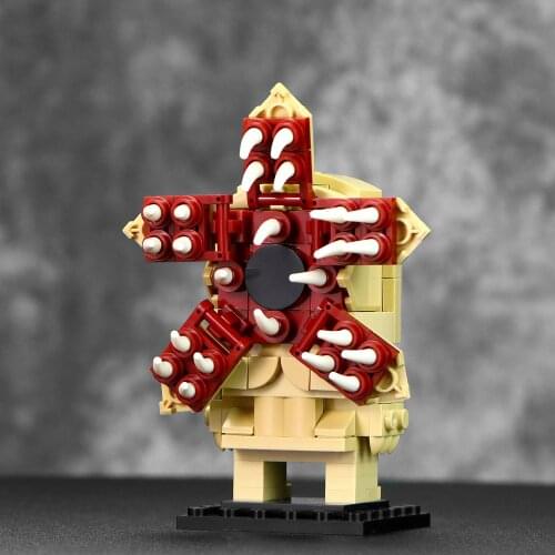MOC-35522 Stranger Things TV Movie Figures Demogorgon Diy Brickheadzals Model Building Blocks Toys For Childrens Gifts
