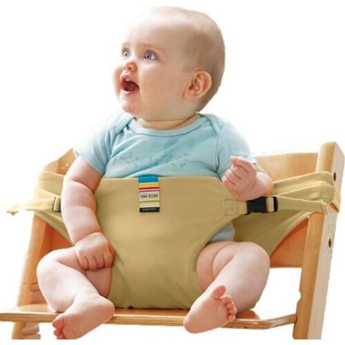 Baby Dining Chair Belt Portable Infant Seat Lunch Chair Safety Belt Feeding High Chair Harness Baby chair seat