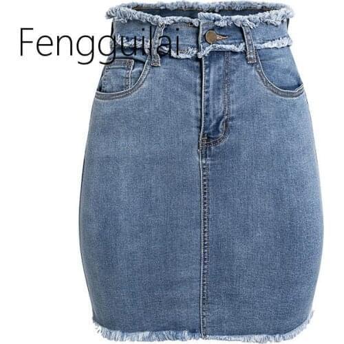 Джинсовые юбки-карандаши Fengguilai China At AliExpress