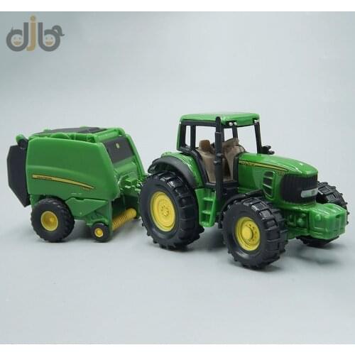1:87 Siku 1665 Diecast Farm Vehicle Toy Tractor With Baler