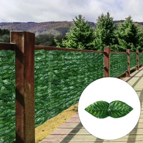 1 Roll 0.5x1m 0.5x3m Artificial Hedge Privacy Plant Fence Green Leaf Wall Decoration for Garden Wedding for Outdoor Indoor Decor