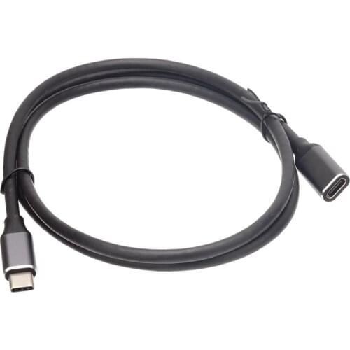 0.2M 0.5M 1M USB-C Gen1 Type-C USB 3.1 Male to Female Extension Data 60W Charging Cable Extender Cord For Macbook/ Switch/Phone