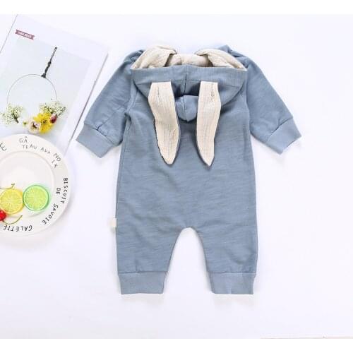 Baby Boy Romper rabbit Long Sleeve Baby Girl Clothes Autumn Winter Cotton Christmas Baby Boy Newborn Clothing Spring