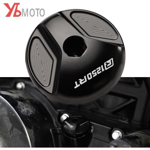 Oil Filler Cover With LOGO For BMW R1250RT R 1250 RT 2019 2020 2021 Motorcycle Engine Drain Plug Sump Nut Cup