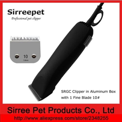 Dog clipper with 1 fine blade 10# in aluminum box