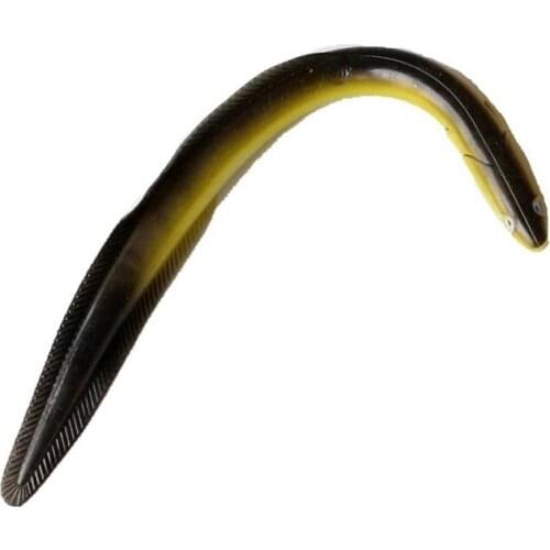 30cm 55g large size soft bait for ocean lure fishing eel shaped 50 pcs