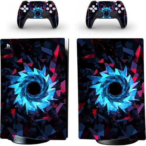 New PS5 Digital Edition Skin Sticker Decal Cover for PlayStation 5 Console and Controllers PS5 Skin Sticker Decal Vinyl