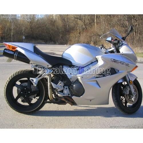 Full Fairings For Honda VFR800 Body Kit 2002-2012 VFR 800 02-12 ABS Motorcycle Cowling Fairing Kit (Injection molding)