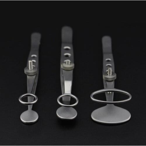 Ophthalmic instruments Double eyelid surgery Meibomian gland clamp Meibomian gland tweezers Stainless steel eye-rolling tweezers