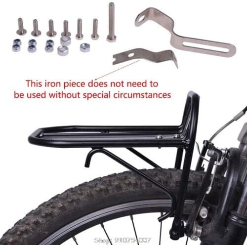 Bicycle Front Rack Aluminum Alloy Bike Luggage Shelf Carrier Panniers Bracket D04 20 Dropship