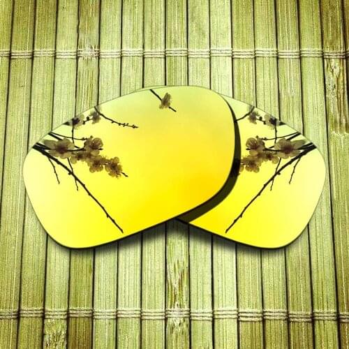 Polarized Replacement Lense For-Oakley Twoface Sunglasses Frame True Color Mirrored Coating - Yellow Available