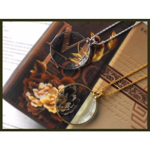 Retail & Wholesale Functional Simple Gold & Silver Magnifer Monocle Magnifying Glass DIY sewing Needlework