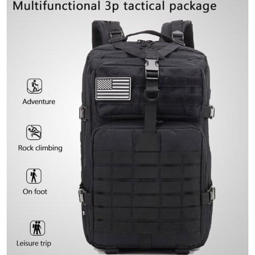 3P Tactical Backpack Outdoor Camping High Quality Mens Backpack Hiking Backpack for Traveling Multifunctional Backpack