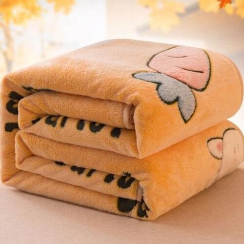 Thickened Snow Fleece Blankets Warm Blankets Nap Blankets Air Conditioning Blankets Coral Fleece Sheets Childrens Blanket
